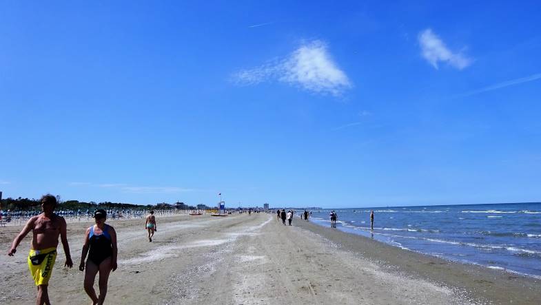 Baignade après le vélo