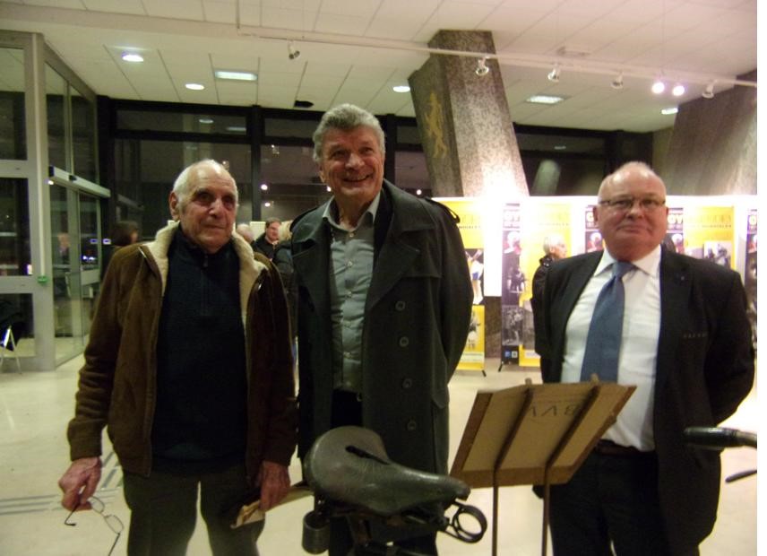 Bernard Thévenet et Jean Forestier, anciens coureurs du Tour de France