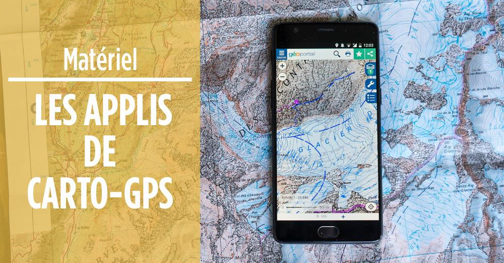 Principal visuel applis carto gps